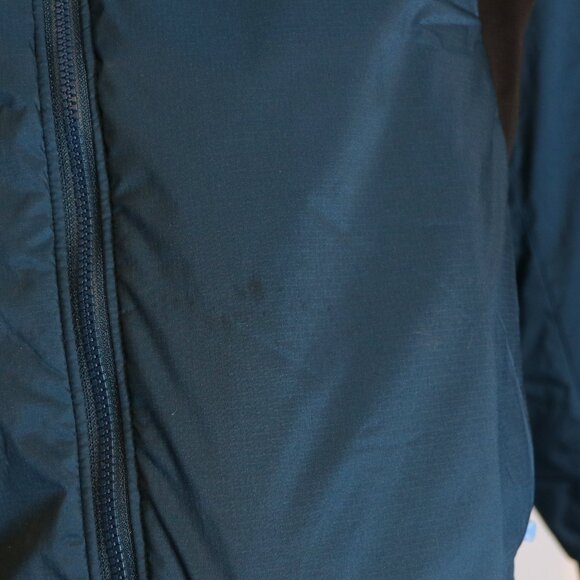 Arc'teryx Womens Atom Hoody Jacket Small Midnight Frost Blue Lightweight Hiking - Picture 4 of 10